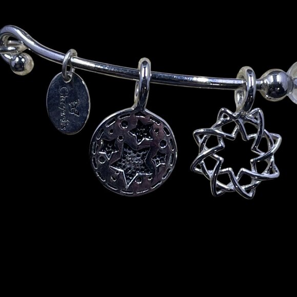 Chrysalis Guardian Star Charm Bracelet Clear Beads Spiritual Jewelry NWT - Picture 2 of 8